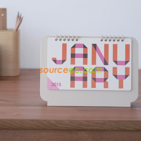 Customization Rounded Calendar Corporate Gifts
