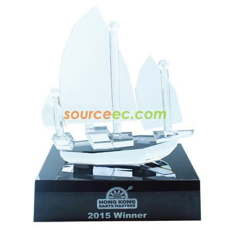 Tailor Made crystal trophy