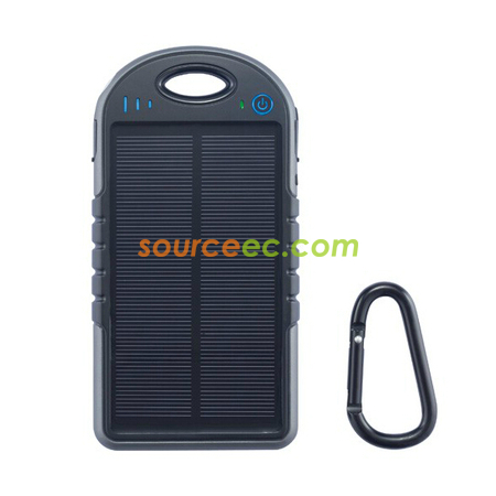 Customization Swiss Peak Outdoor Solar Charger  Corporate Gifts