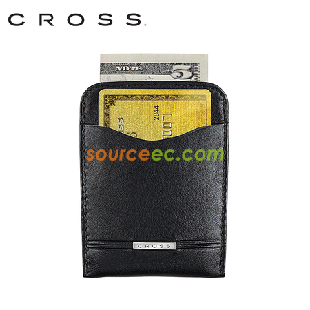 Customization Cross - Leather Money Clip Corporate Gifts