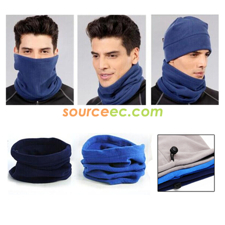 Customization Fleece Muffler Scarf Corporate Gifts