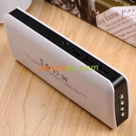 Customization Mobile Power Supply With Light Corporate Gifts