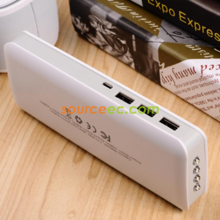 Customization Mobile Power Supply With Light Corporate Gifts