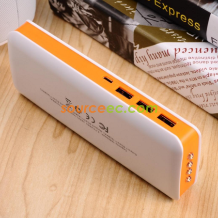 Customization Mobile Power Supply With Light Corporate Gifts