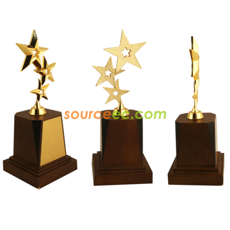 Customization Stars Trophy Corporate Gifts