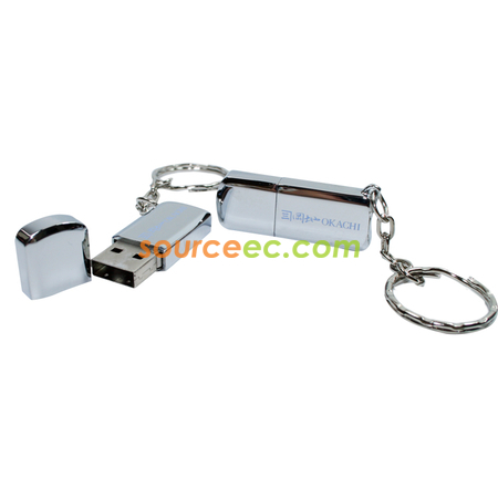Customization Silver USB Flash Drive Corporate Gifts