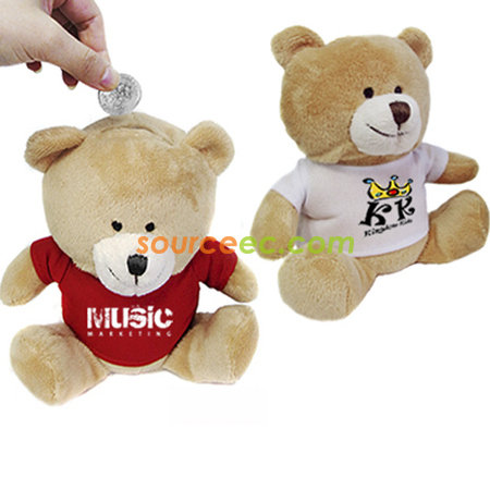 Soft Bear Coin Bank