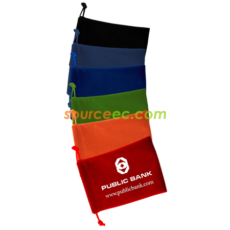 Goody Drawstring Soft Velvet Pouch