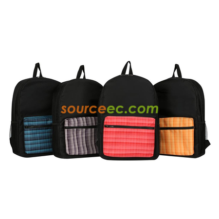 Checkered Backpack
