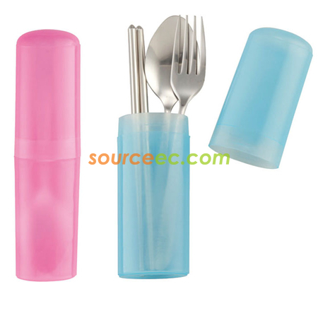Cutlery Set In Plastic Case