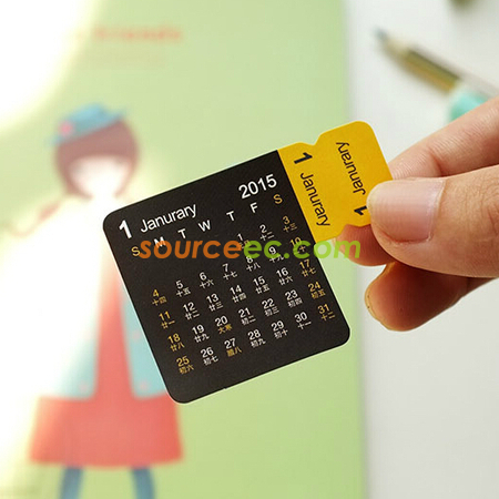Customization Calendar Stickers Corporate Gifts