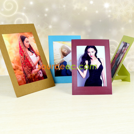 Customization Paper photo frame 3R 4R 5R Corporate Gifts