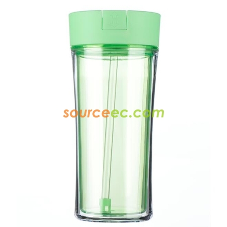 Straw Coffee Cup