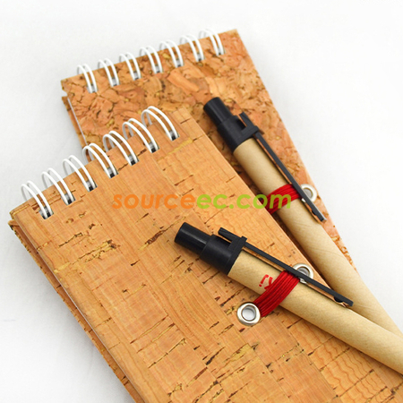 Customization Wooden Notebook With Pen Corporate Gifts
