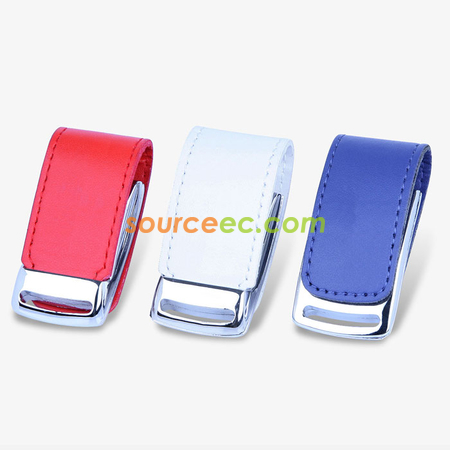 Customization Leather USB Flash Drive Corporate Gifts