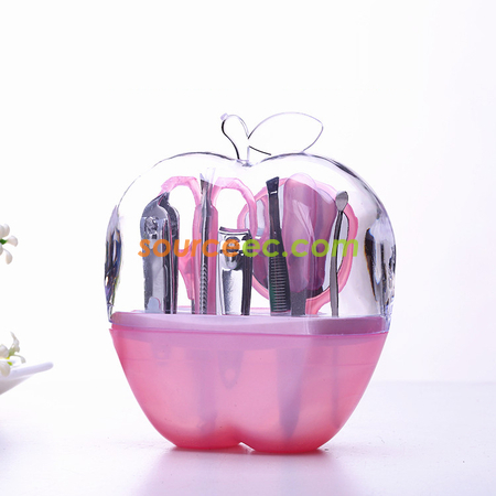 Customization Apple Shaped Manicure Set Corporate Gifts