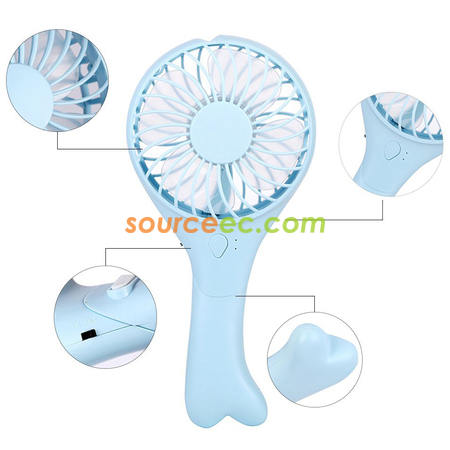 Customization Portable USB Mini Handheld Fan (Fish) Corporate Gifts