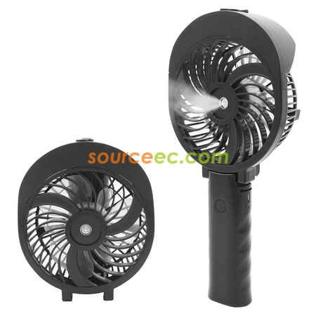 Customization Foldable Handheld USB  Humidifier Fan Corporate Gifts
