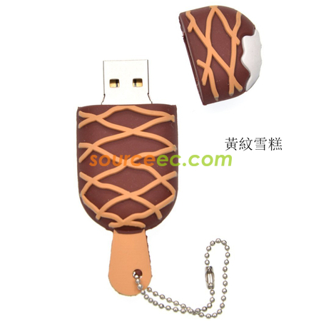 Customization Ice Cream Shape USB Flash Memory Corporate Gifts