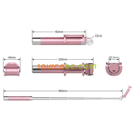 Customization Automatic Facial Tracking Selfie Stick Corporate Gifts