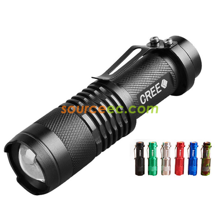 Adjustable Zoom Aluminium Alloy Torch