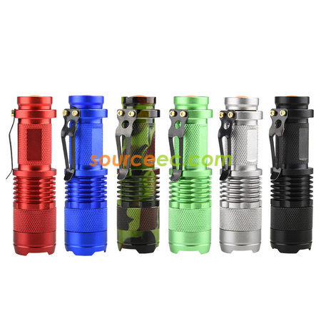Customization Adjustable Zoom Aluminium Alloy Torch Corporate Gifts