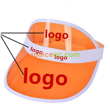 Customization Plastic Sun Visor Corporate Gifts