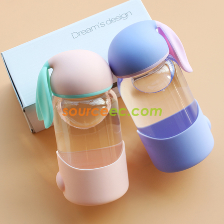 Customization Rabbit Glass Bottle Corporate Gifts