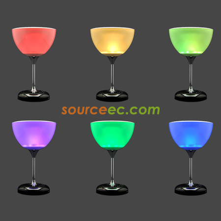 Customization Red Wine Glasses Light Bluetooth Speaker Corporate Gifts
