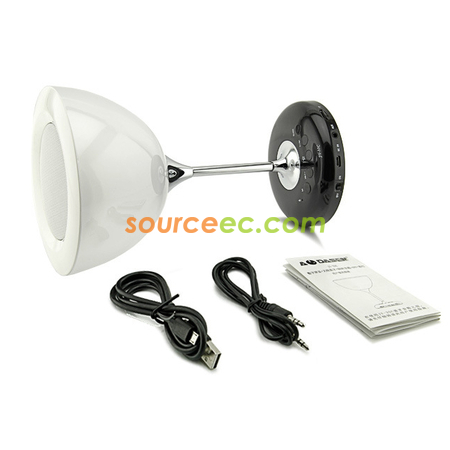 Customization Red Wine Glasses Light Bluetooth Speaker Corporate Gifts