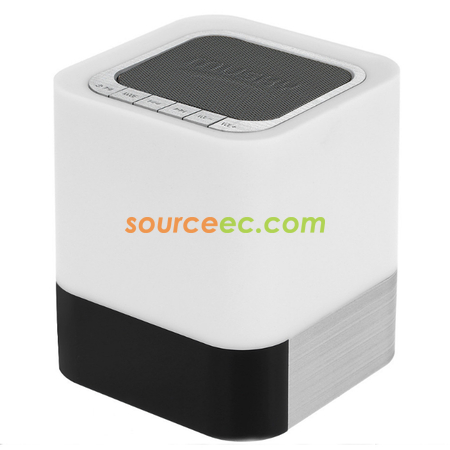 Customization Alarm Clock Bluetooth Speaker Light Corporate Gifts
