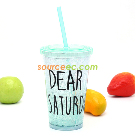 Customization 650 ML Double Wall Gel Freezer Mug Corporate Gifts
