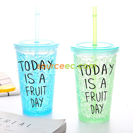 Customization 650 ML Double Wall Gel Freezer Mug Corporate Gifts