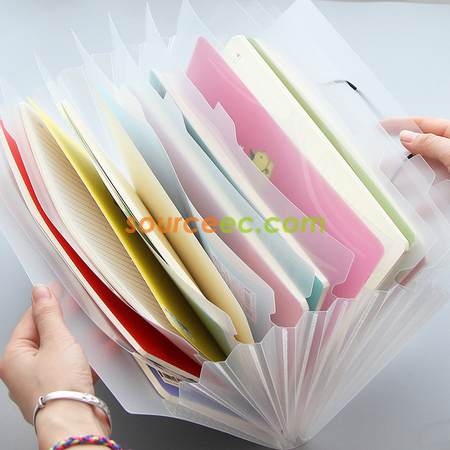 Customization Accordion File Folder with Front flap Corporate Gifts
