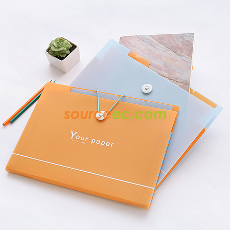 Customization A4 Paper Expanding File Folder Corporate Gifts