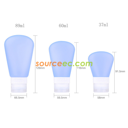 Customization Portable Soft Silicone Travel Bottle Corporate Gifts