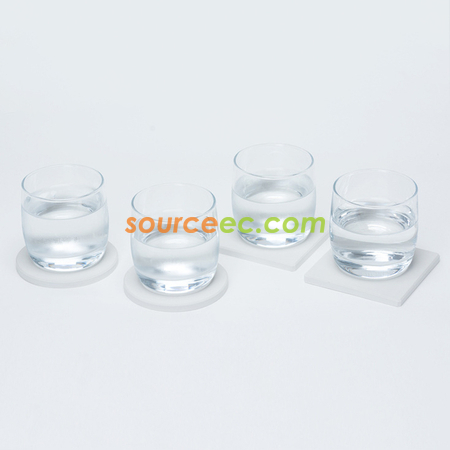 Customization Diatomaceous Earth Absorbent Coaster Corporate Gifts