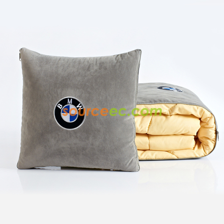 Customization Car Pillow Blanket Corporate Gifts