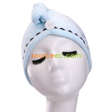 Customization Microfiber Dry Hair Hat/Hair Drying Towel Corporate Gifts