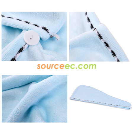 Customization Microfiber Dry Hair Hat/Hair Drying Towel Corporate Gifts