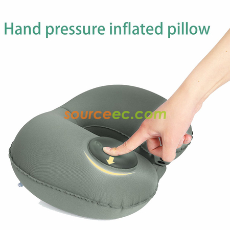 Customization Press Inflatable U-shaped Pillow Corporate Gifts