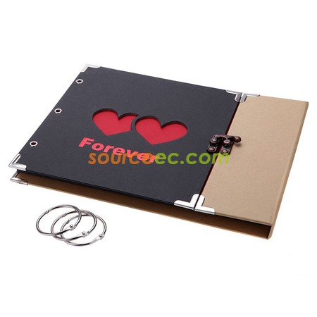 Customization DIY Scrapbook with Lock Corporate Gifts