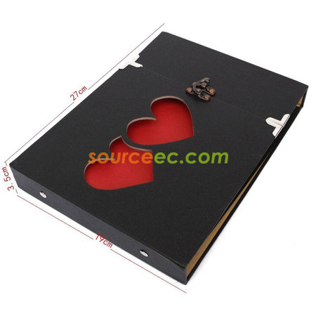 Customization DIY Scrapbook with Lock Corporate Gifts