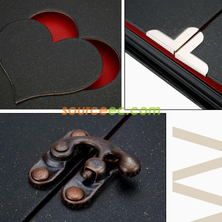 Customization DIY Scrapbook with Lock Corporate Gifts