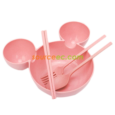 Customization Wheat Straw Bowl Dinnerware Corporate Gifts