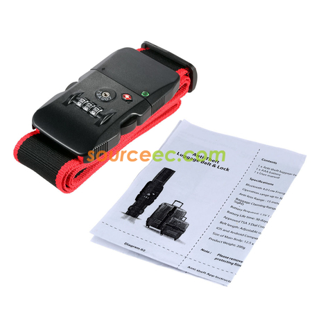 Customization TSA Bluetooth Luggage Strap Corporate Gifts