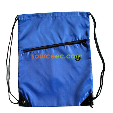 Customization Drawstring Bag with Earphone Hole Corporate Gifts