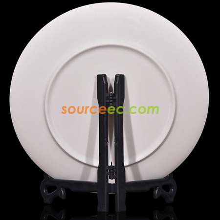 Customization Gold Trim Ceramic Display Plate Corporate Gifts