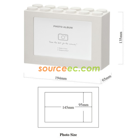 Customization Building Block Photo Frame Corporate Gifts
