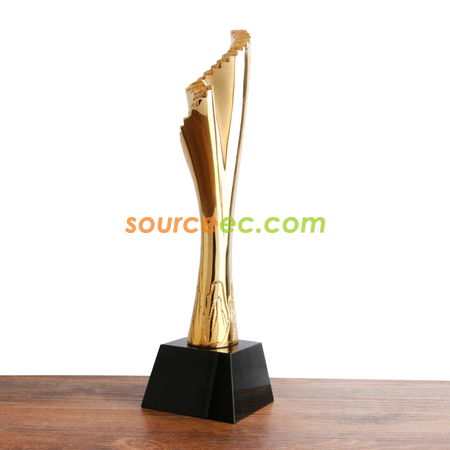 Customization The Way Up Resin Crystal Trophy Corporate Gifts